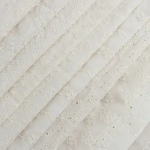 Peso personalizzato 100% poliestere colorato Tulle maglia ricamo tessuti per abiti