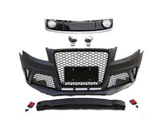 Kit de Carrocería <span class=keywords><strong>con</strong></span> Parachoques Delantero Estilo RS4 de Fábrica <span class=keywords><strong>con</strong></span> Rejilla Negra para Audi A4 S4 B8 2008 2009 2010 2011 2012, Piezas de Repuesto - Product Image 1