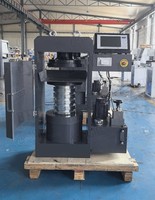 Máquina de Ensayo de Compresión Electrohidráulica 2000kN EN ASTM para Concreto en Cubo y Cilindro con Fuente de Aceite Integrada