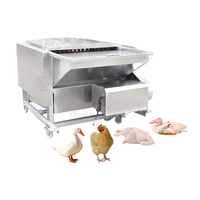 Unité d'abattage mobile, machine de nettoyage d'abattoir avicole, équipement d'épluchage de volaille et de poulet