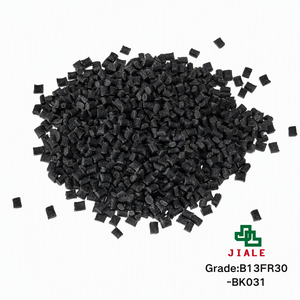 Granulés de nylon PA6 GF30 V0 sans halogène FR, faible corrosion au moulage, 30 % <span class=keywords><strong>GF</strong></span>, non rouge, pour pièces d'injection électriques - Product Image 4