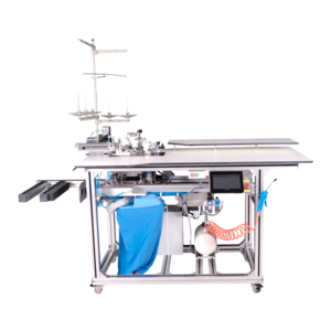 Máquina de Coser Overlock Automática de Alta Velocidad CP-5214 para Coser Bordes y Dobladillos en Pantalones y Faldas - Product Image 1
