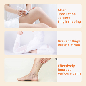 Attelle de compression élastique personnalisée pour <span class=keywords><strong>cuisse</strong></span>, post-liposuccion, prévention des tensions musculaires, soutien de la jambe, <span class=keywords><strong>bandage</strong></span> de compression inguinal - Product Image 3