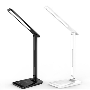 Lámpara de Noche Regulable con Protección Ocular, Lámpara de Lectura LED Multifuncional con Sensor Táctil, Lámpara de Mesa - Product Image 1