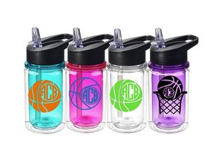 Botol minum anak bening plastik 480มล. botol Air cetak kustom bebas BPA untuk Sekolah anak - Product Image 5