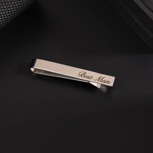 Fabricants de barres de <span class=keywords><strong>cravate</strong></span> Design Miroir Lettre de mariage Bouton de manchette plaqué antique personnalisé et <span class=keywords><strong>pince</strong></span> à <span class=keywords><strong>cravate</strong></span> - Product Image 4