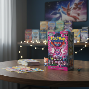 กล่องการ์ดโปเกมอน TCG รุ่น sv6a ไนท์แวนเดอร์ แพ็ค บ็อกซ์ ฉบับเกาหลี สำหรับเล่นสะสมและเป็นงานอดิเรก - Product Image 3