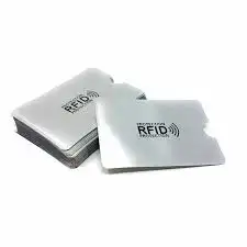 Cr80 Rfid Nfc Kaart Blocker Houder Beschermer Anti-Skimming Rfid Blokkerende Beveiliging Kaart Hoes Anti-Scan Kaart Hoezen