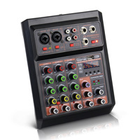 Interface audio USB professionnelle, mixeur, changeur de voix avec auto-tuning, contrôleur DJ pour PC Esports