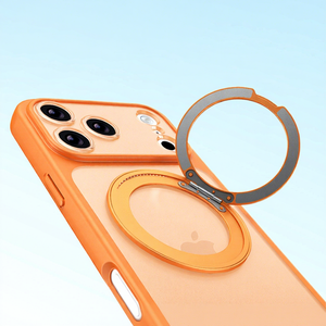 เคสโทรศัพท์มือถือแบบกันกระแทกสำหรับ iPhone 17 Pro Max พร้อมวงแหวนแม่เหล็กป้องกันเลนส์ TPU+PC ป้องกันรอบด้าน 360 องศา - Product Image 6
