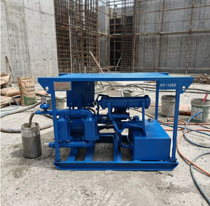 ปั๊มฉีดน้ำยาซีเมนต์ไฟฟ้าไฮดรอลิก KONGYIP KY-168-D ประสิทธิภาพสูง 280 ลิตร/นาที อัตราการไหลขนาดใหญ่ สำหรับฉีดปูนซีเมนต์ - Product Image 3
