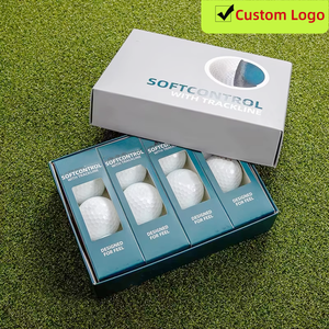 Balles <span class=keywords><strong>de</strong></span> <span class=keywords><strong>golf</strong></span> <span class=keywords><strong>de</strong></span> tournoi personnalisées <span class=keywords><strong>de</strong></span> haute qualité, neuves, <span class=keywords><strong>de</strong></span> marque premium, conformes aux normes USGA, avec logo couleur personnalisé, en PU souple, 2 à 5 pièces - Product Image 1