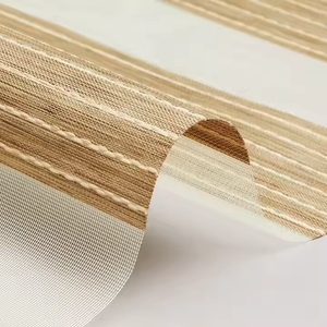 Trong nhà hai lớp Con lăn bóng râm Zebra rèm, ngày đêm Linen như vải trang trí rèm cửa sổ - Product Image 2