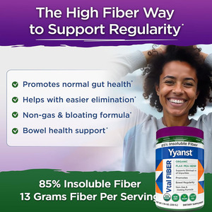 Poudre de fibres de qualité supérieure pour la santé intestinale normale, marque privée, favorise une meilleure élimination, complément alimentaire. - Product Image 4