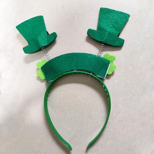 Bandeaux et serre-têtes trèfle pour la Saint-Patrick – Accessoires de fête et de carnaval - Product Image 3