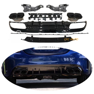 Diffuseur de pièces automobiles W205 pour Mercedes Benz classe C W205 modifié <span class=keywords><strong>C63</strong></span> AMG coupé diffuseur arrière 2015 <span class=keywords><strong>2016</strong></span> - Product Image 6