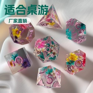 Epoxy Dnd Gioco da Tavolo Dungeons & Dragons Coc Campagna Trpg Carte Dadi - Product Image 2
