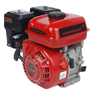 Sharpower - Motor a gasolina de cilindro único, potência forte 18hp 192f 160cc, 4 tempos, gasolina