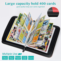 Classeur de cartes à collectionner personnalisé - Classeur TCG 4 pochettes en gros - Motif et logo entièrement personnalisables - Faible MOQ - Service OEM