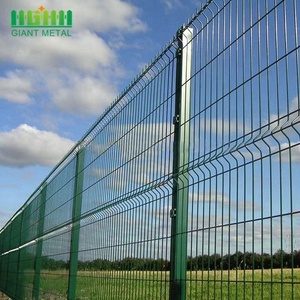 Cercado perimetral del jardín 3d del panel de malla de alambre del hierro galvanizado soldado con autógena PVC de alta calidad - Product Image 4