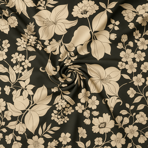 Tejido de punto Techo Scuba de nailon y elastano, resistente al cloro, antibacteriano, con estampado digital floral italiano, venta caliente, por yarda - Product Image 1
