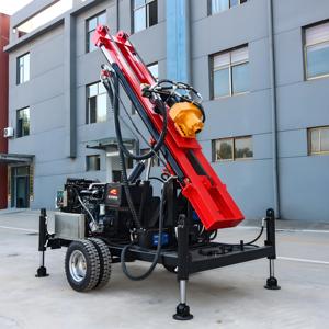 Máy khoan nước giếng khoan thủy lực cỡ lớn hoàn toàn tự động bánh xe diesel nước giếng khoan Giàn Khoan - Product Image 4