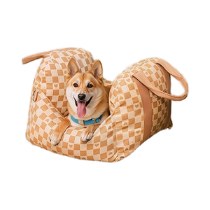 Reishond Autostoel <span class=keywords><strong>Bed</strong></span> En Drager Comfortabele Bedden Voor Onderweg Avonturen Goud M - Product Image 1