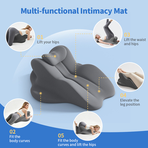 Oreiller ergonomique en mousse à mémoire <span class=keywords><strong>de</strong></span> forme haute densité pour adultes, coussin pour couples, oreiller triangulaire pour le sexe, oreiller <span class=keywords><strong>de</strong></span> <span class=keywords><strong>lit</strong></span>, oreiller d'allaitement, hôtels - Product Image 4