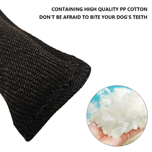 Hochwertiger Reißfester Stoff Weicher Beißsack Professionelles Beißspielzeug für das Zerrspiel Beißstock für Erwachsene Hunde - Product Image 4
