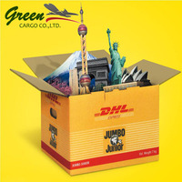 Agent d'expédition rapide de fret aérien en conteneurs UPS/DHL/FEDEX/TNT, livraison porte-à-porte de Chine vers l'Amérique/l'Afrique/l'Asie/l'Europe