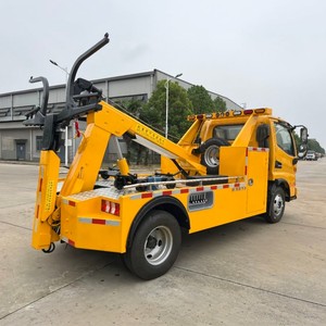 Mini-camion de dépannage 4x2 avec grue et élévateur sous châssis, véhicule de récupération de 3 tonnes pour le sauvetage en cas d'accident - Product Image 3