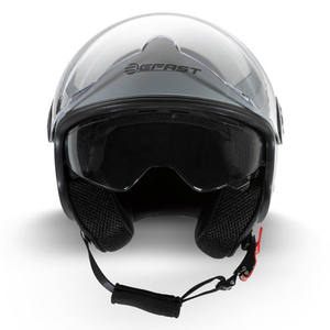 Casco Jet Befast RAPID III de doble visera en color gris mate L - Product Image 2