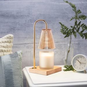 Modern Simple Cordless <b>Dimmer</b> Candle Warmer Lamp with Fragrance Diffuser Electric Heater & Timer - Product Image 4