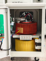Stabilisateur de tension AC 200V entièrement automatique pour climatiseur domestique, alimentation 10 KVA monophasé, modèle TND SVC Data