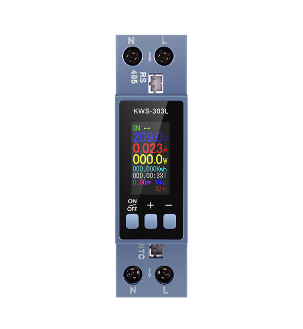 Tuya Smart Switch WiFi Home Automation Devices With 1-Phase MCB Circuit Breaker and Electric Meter for Single AC Current