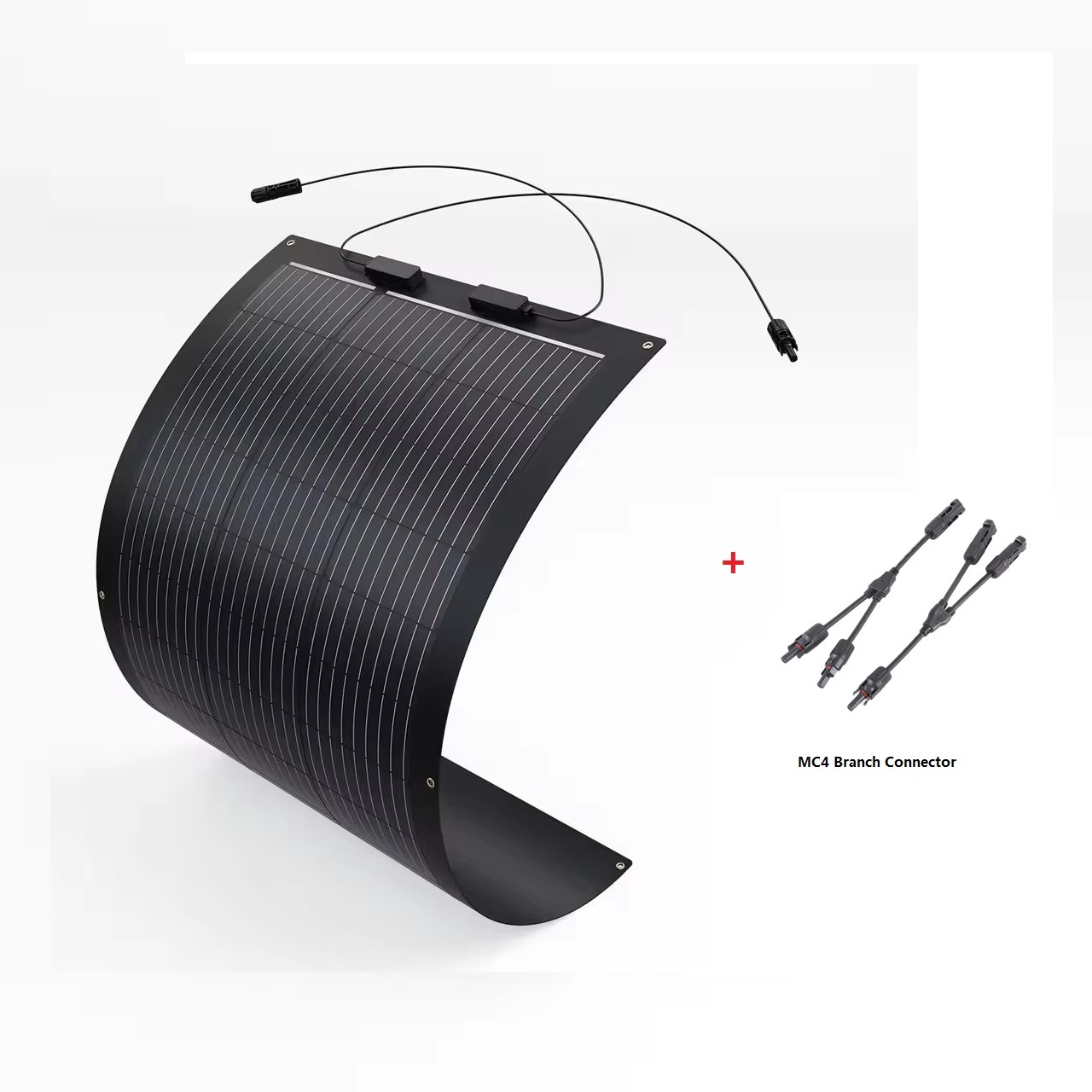 Factory Sale High Efficiency Black <strong>100W</strong> 19.8V Mono Crystalline Hetero-junction Bifacial Flexible 12V <strong>Solar</strong> <strong>Panel</strong> <strong>Solar</strong> De <strong>100w</strong>
