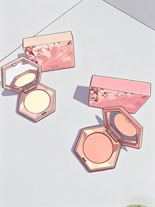 Factory wholesale high-demand, skin-friendly, and three-dimensional effect 8g powder <b>compact</b> - Product Image 3