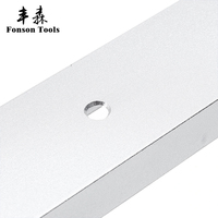 Rail de guidage en alliage d'aluminium, 60mm Type 30, Rail d'onglet, fente en T, 100-1220mm, pour la menuiserie et le bricolage
