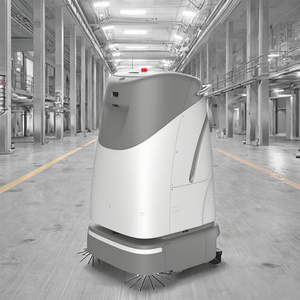 Robot de Limpieza Inteligente Industrial y Comercial para Centros Comerciales y Talleres, Robot de Barrido con Suministro y Drenaje Automático de Agua - Product Image 5