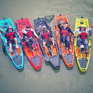 Kayak à pédales à hélice de pêche de 10,5 pieds, à monter soi-même, pour une personne, canoë, bateau de mer, tourisme, kayak en HDPE avec <span class=keywords><strong>moteur</strong></span> électrique de pêche à la traîne - Product Image 5