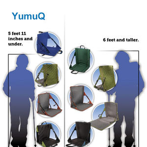 YumuQ شراء رخيصة التخييم في الهواء الطلق مريحة قابلة للتعديل حقيبة الظهر مبطنة الملعب مع الظهر - Product Image 3