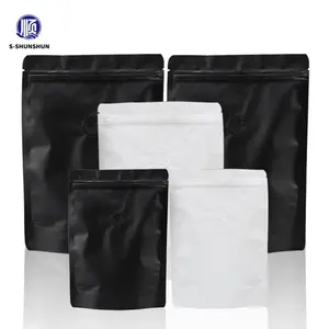 定制立式咖啡袋带拉链咖啡豆袋100克箔牛皮纸茶袋包装咖啡包装