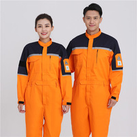 Vêtements de travail d'électricien réfléchissants de haute qualité LOGO personnalisé OEM vêtements de travail de combinaison antistatique d'ingénieur de puissance de réparation de véhicules