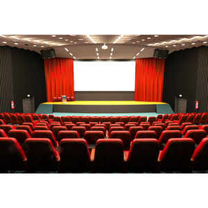 शादी, थिएटर या सिनेमा के लिए विनम्र इलेक्ट्रिक पृष्ठभूमि चरण पर्दे प्रणाली - Product Image 4