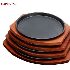 <span class=keywords><strong>Plaque</strong></span> <span class=keywords><strong>de</strong></span> <span class=keywords><strong>cuisson</strong></span> <span class=keywords><strong>pour</strong></span> <span class=keywords><strong>barbecue</strong></span> avec base <span class=keywords><strong>en</strong></span> bois - Product Image 2