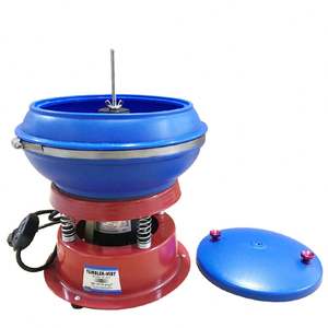 8 Zoll MINI Tumbling Polisher Schmucks chl eifer Oberflächen reinigungs geräte Vibrations becher Polier maschine für Metal Rock Jade - Product Image 5