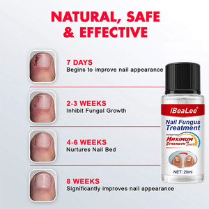 IBeaLee 20ml soluzione per la riparazione delle unghie clean whiten nourish nails trattamento fungino trattamento dei funghi delle unghie dei piedi - Product Image 5