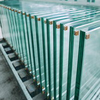 Verre de sécurité de haute qualité 5 mm 8 mm 10 mm 12 mm 15 mm Verre trempé feuilleté pour bâtiments