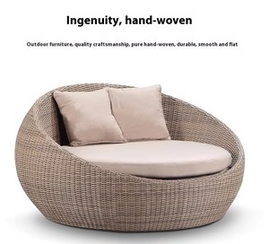 الشاطئ الحديث في الهواء الطلق ounger الخوص للماء في الهواء الطلق Patio Patio كل الطقس بركة مع المظلة - Product Image 6