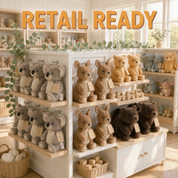 Peluche d'animal australien personnalisée de haute qualité OEM ODM, adorable poupée en peluche pour animaux sauvages, idéale pour les produits de marque et les cadeaux pour enfants